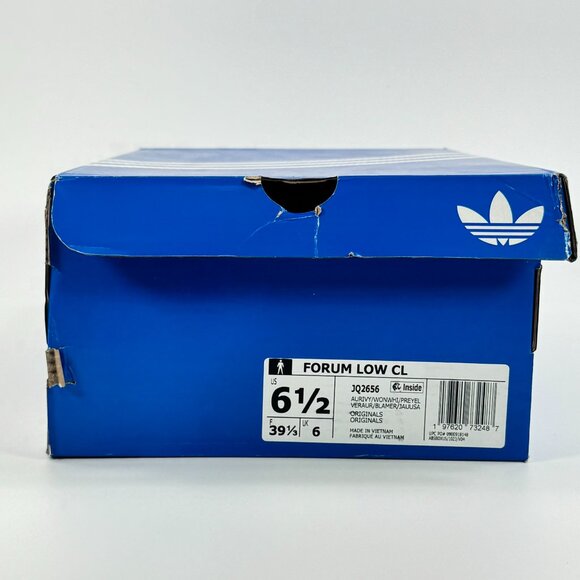 Adidas Forum Low Cl \'Aurora Ivy/Wonder White/Preloved Yellow\' JQ2656 Multi Size main image 5